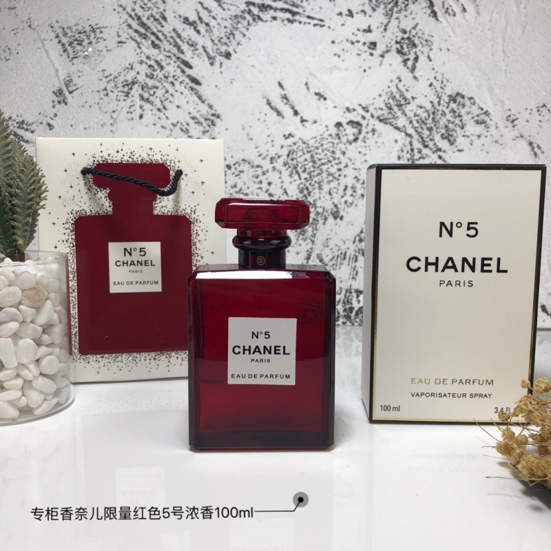 CHANEL N°5 Eau de Parfum Limited Edition Red Luxury Women Perfume Fragrance