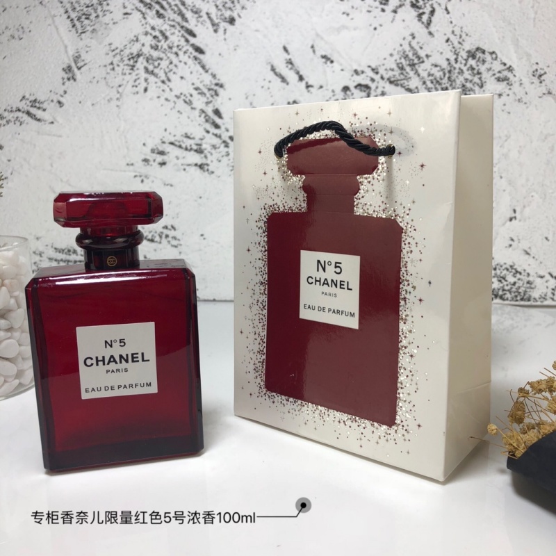 CHANEL N°5 Eau de Parfum Limited Edition Red Luxury Women Perfume Fragrance