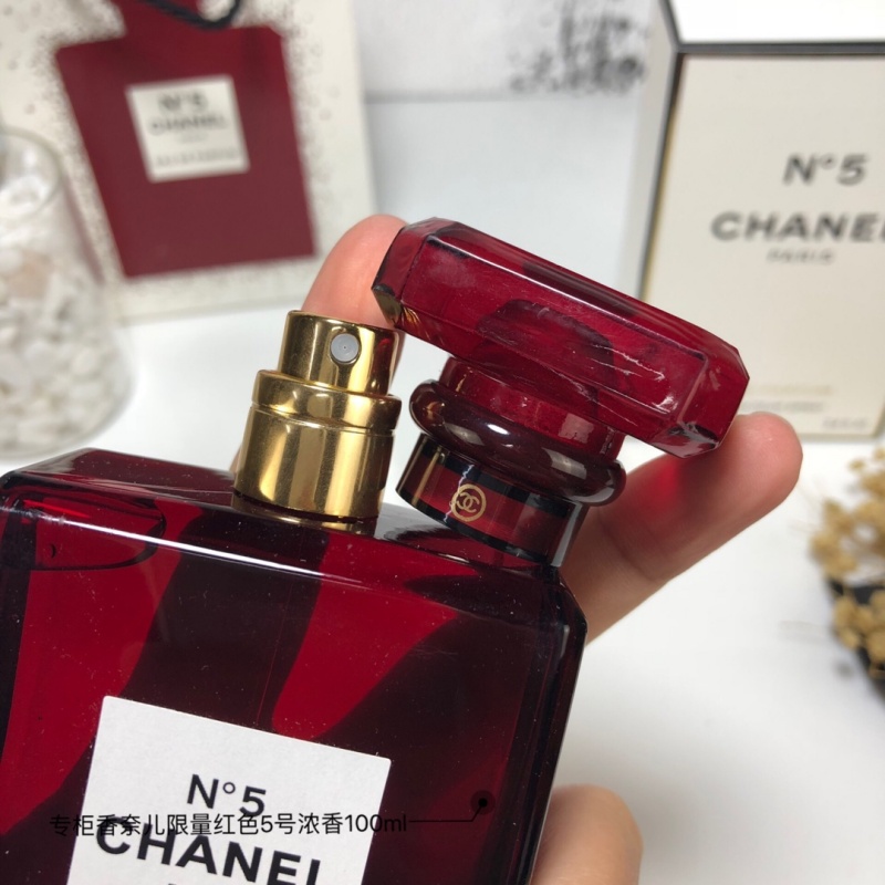 CHANEL N°5 Eau de Parfum Limited Edition Red Luxury Women Perfume Fragrance