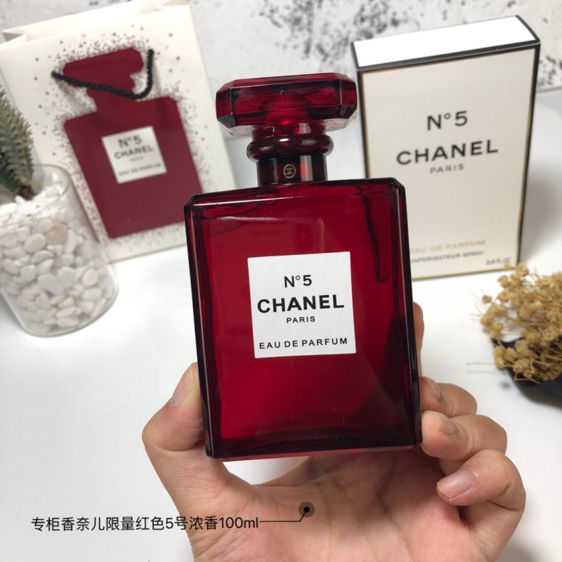 CHANEL N°5 Eau de Parfum Limited Edition Red Luxury Women Perfume Fragrance