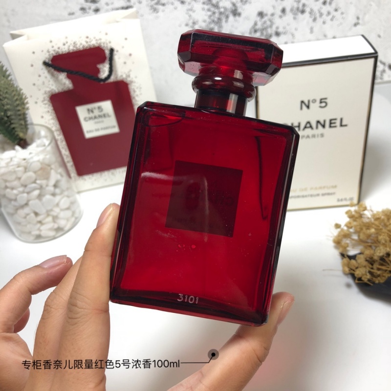CHANEL N°5 Eau de Parfum Limited Edition Red Luxury Women Perfume Fragrance