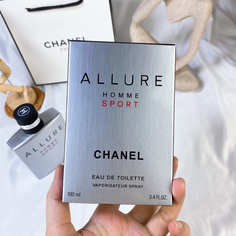 CHANEL Allure Homme Sport Eau de Toilette - Luxury Fresh Woody Cologne for Men