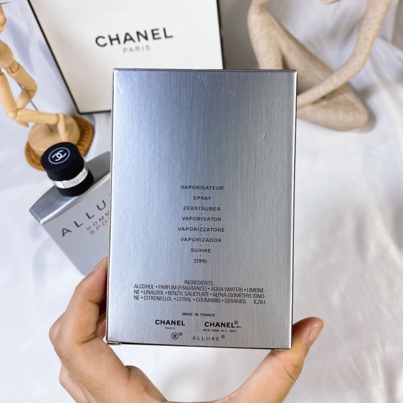 CHANEL Allure Homme Sport Eau de Toilette - Luxury Fresh Woody Cologne for Men